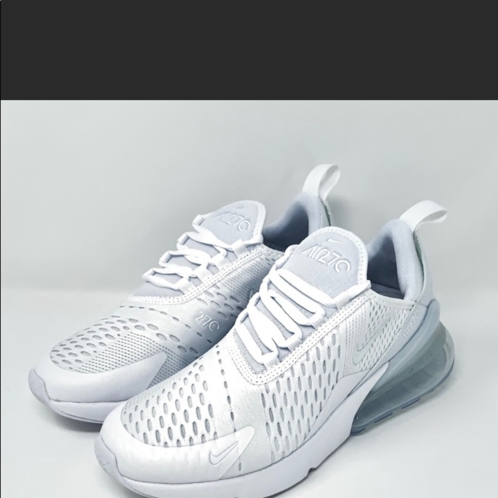 Nike Air Max 270 'White Metallic Silver'